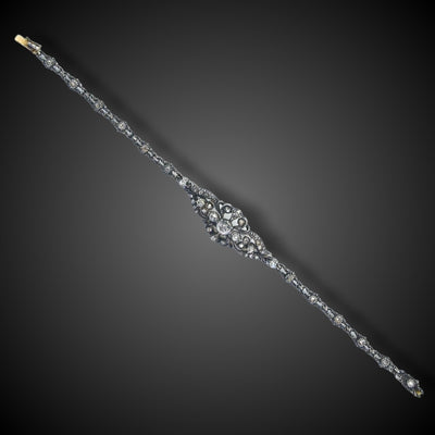 Antique bracelet with rose cut diamonds - #2