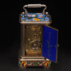 Enamelled travel clock Japonisme - #6