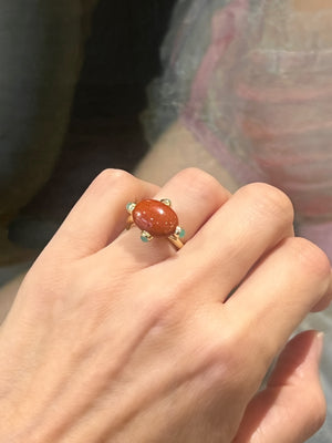 Boucheron ring met jaspis en chrysopraas - #8