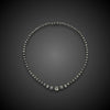 Victoriaans rivière collier met diamant