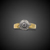 Antieke gouden ring met diamant - #1