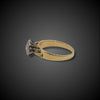 Antieke gouden ring met diamant - #2