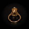 Gouden ring met citrien en diamant - #5