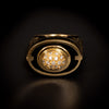 Vintage gouden ring met onyx en diamant - #3