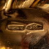 Vintage gouden oorbellen met parels - #3