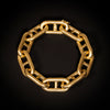 Vintage gouden schakelarmband - #1