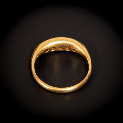 Antieke ring met diamant - #4