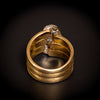 Vintage gouden ring met diamant - #3