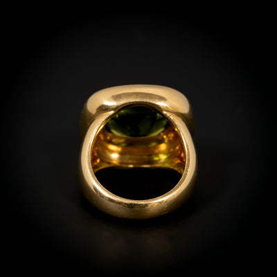 Vintage gouden ring met peridoot - #5