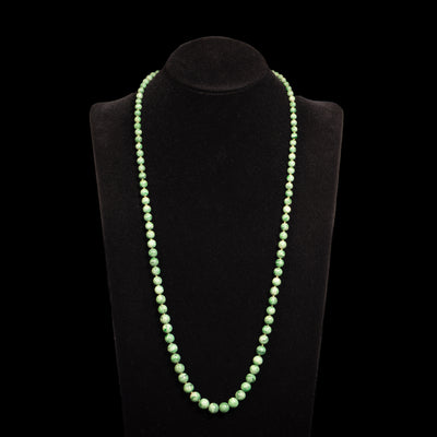 Collier met kralen van jade - #4