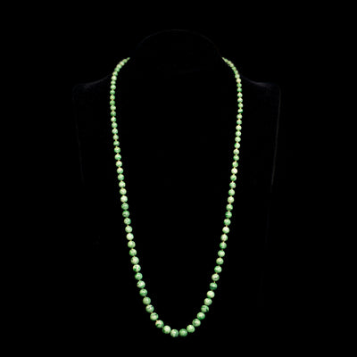 Collier met kralen van jade - #3