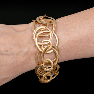 Vintage 18k gold Pomellato link bracelet - #3