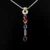 Bulgari collier met edelstenen en diamant