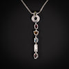 Bulgari collier met edelstenen en diamant