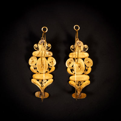 Antique Dutch earrings - #3