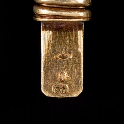 Tubogas necklace in 14k gold - #3