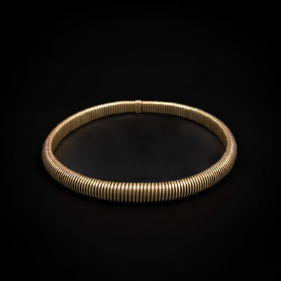 Tubogas necklace in 14k gold - #2