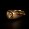 Gouden ring met hartvormige diamant - #3