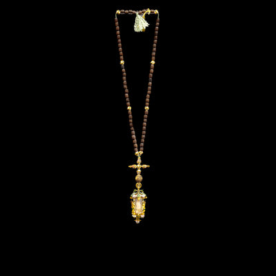 Renaissance necklace Mary and child - #2