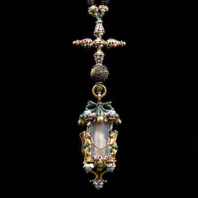 Renaissance necklace Mary and child - #3