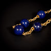 Antiek gouden collier met lapis lazuli - #2