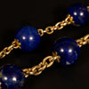 Antiek gouden collier met lapis lazuli - #4