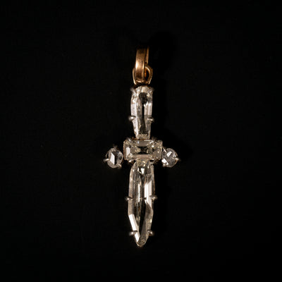 Antique diamond pendant - #4