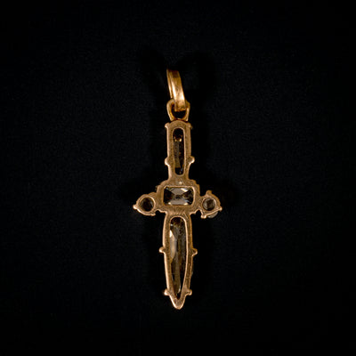 Antique diamond pendant - #7