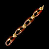 Vintage Franse armband met palisanderhout - #2
