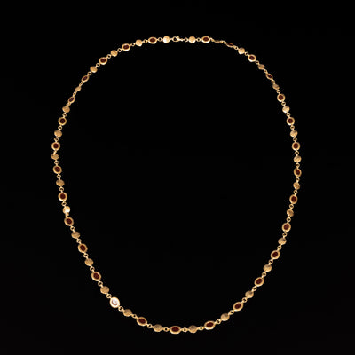 Lang vintage collier met email - #3