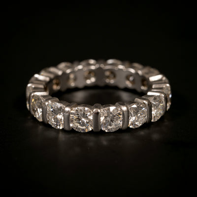 Alliancering met diamant - #1