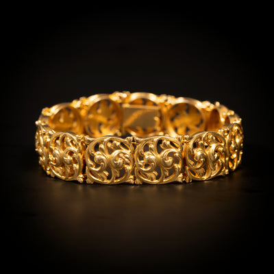 Antieke Franse Art Nouveau armband - #1