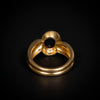 Vintage gouden ring met saffier - #3