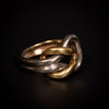 Love ring in gold and platinum - #2