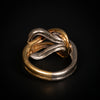 Love ring in gold and platinum - #4