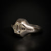 Platina ring met diamant