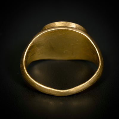 Klassieke ring met intaglio van cornalijn - #4