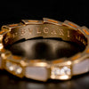 Bvlgari ring in rose gold, diamond and mother of pearl - #3