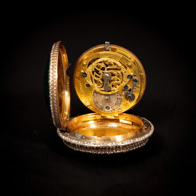 Antique French gold pocket watch - #2