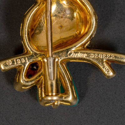 Set of Cartier brooches, birds on a branch - #4