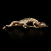 Antique lizard brooch - #2
