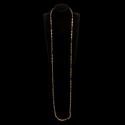 Art Nouveau colllier met amethist - #4