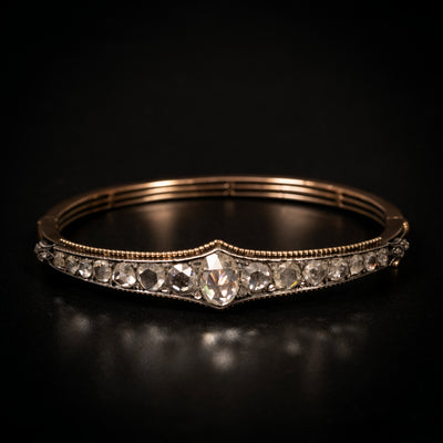 Antique Dutch bracelet with rose diamonds - #1