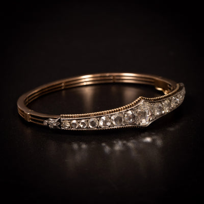 Antique Dutch bracelet with rose diamonds - #2