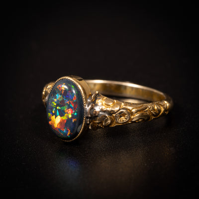 Victorian opal ring - #2
