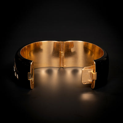 Antieke armband met email en diamant - #5