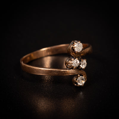 Antieke ring met diamant - #2