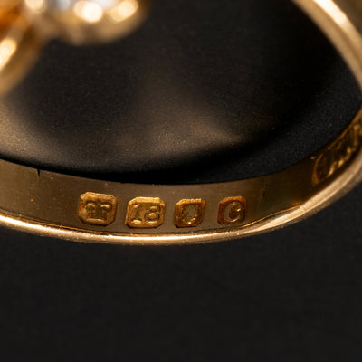 Toi-et-moi ring met robijn en diamant - #5