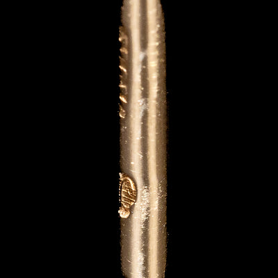 Reversspeld met parel en diamant - #2