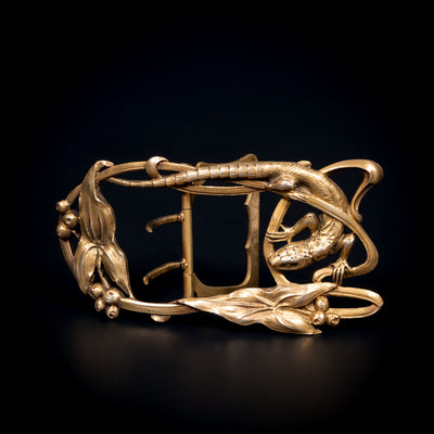 Vergulde Art Nouveau gesp - #5